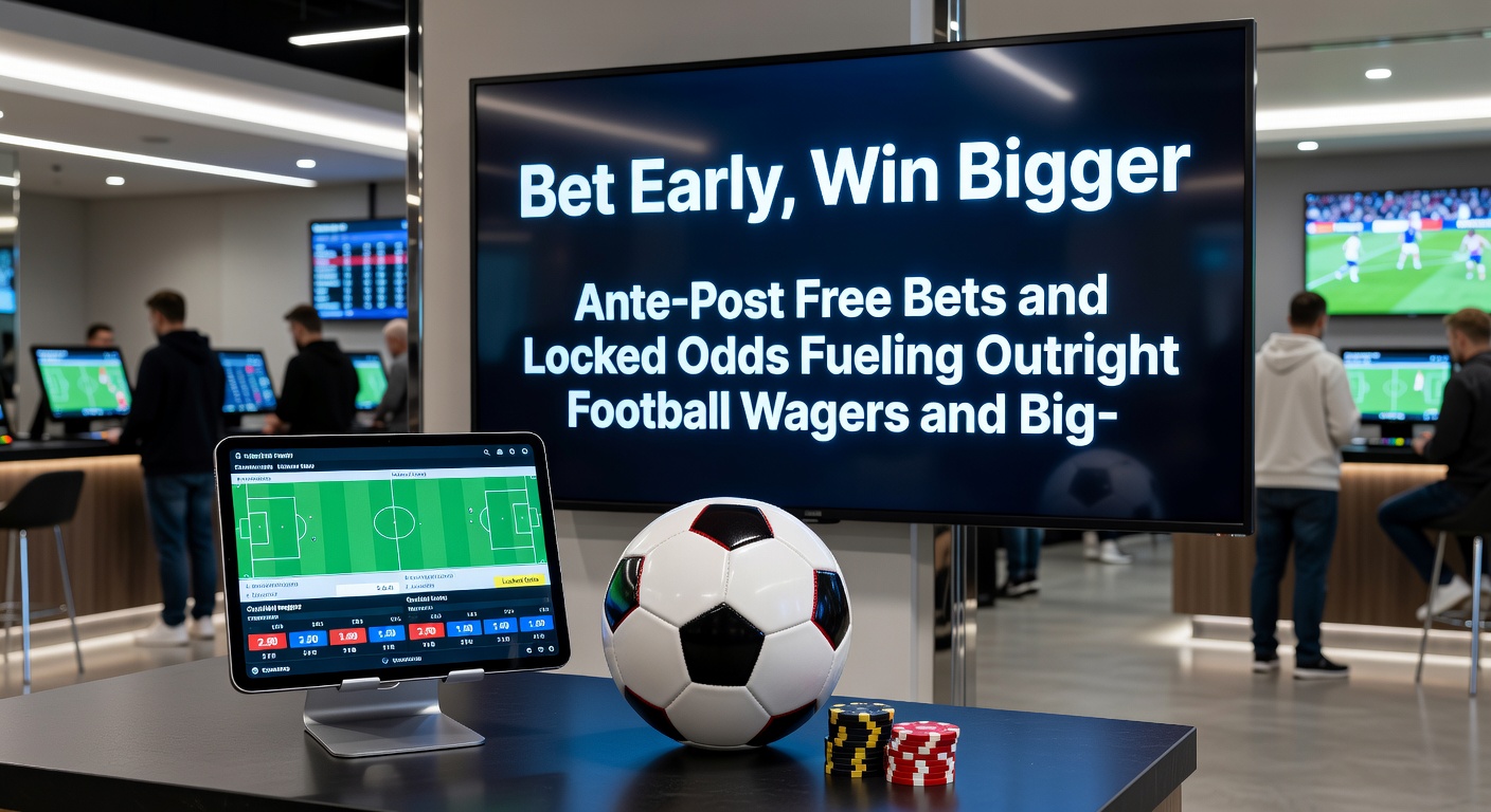 Illustration of a locked padlock on betting odds board for horse races and football trophies