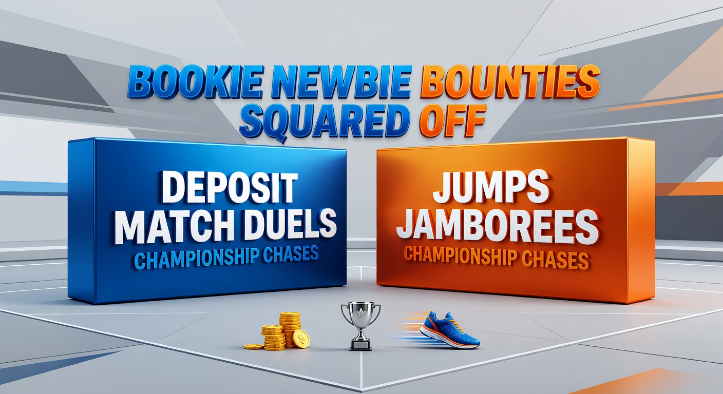 Bookmakers offering deposit match bonuses highlighted against Championship football action and jumps racing scenes