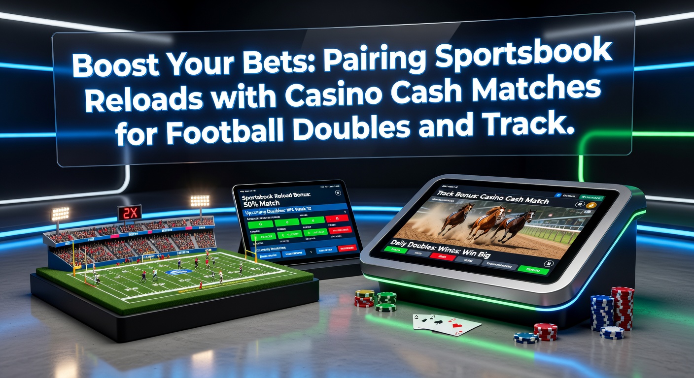 Casino cash match bonus screen paired with horse racing treble selections and Premier League double odds