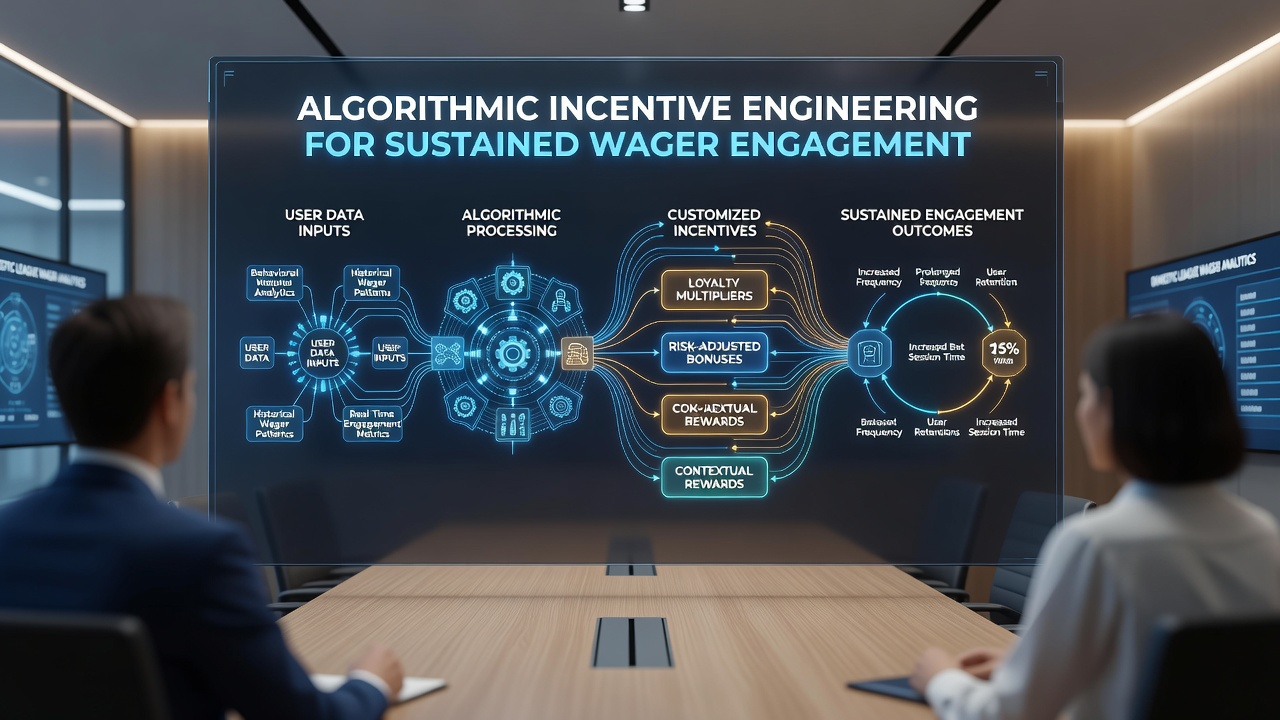 Data visualization of algorithmic models tracking engagement patterns in league and national hunt betting