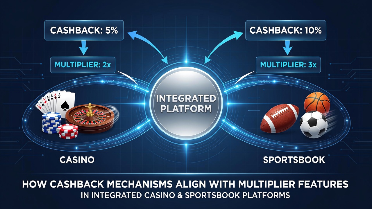 User dashboard illustrating cashback credits converted into multiplier-enhanced bets