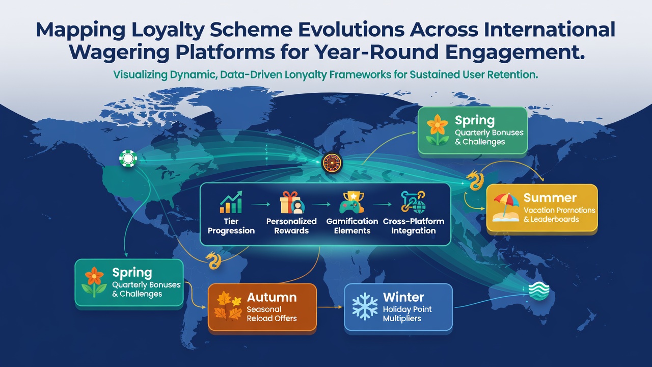 International comparison of loyalty tiers and retention metrics across wagering platforms