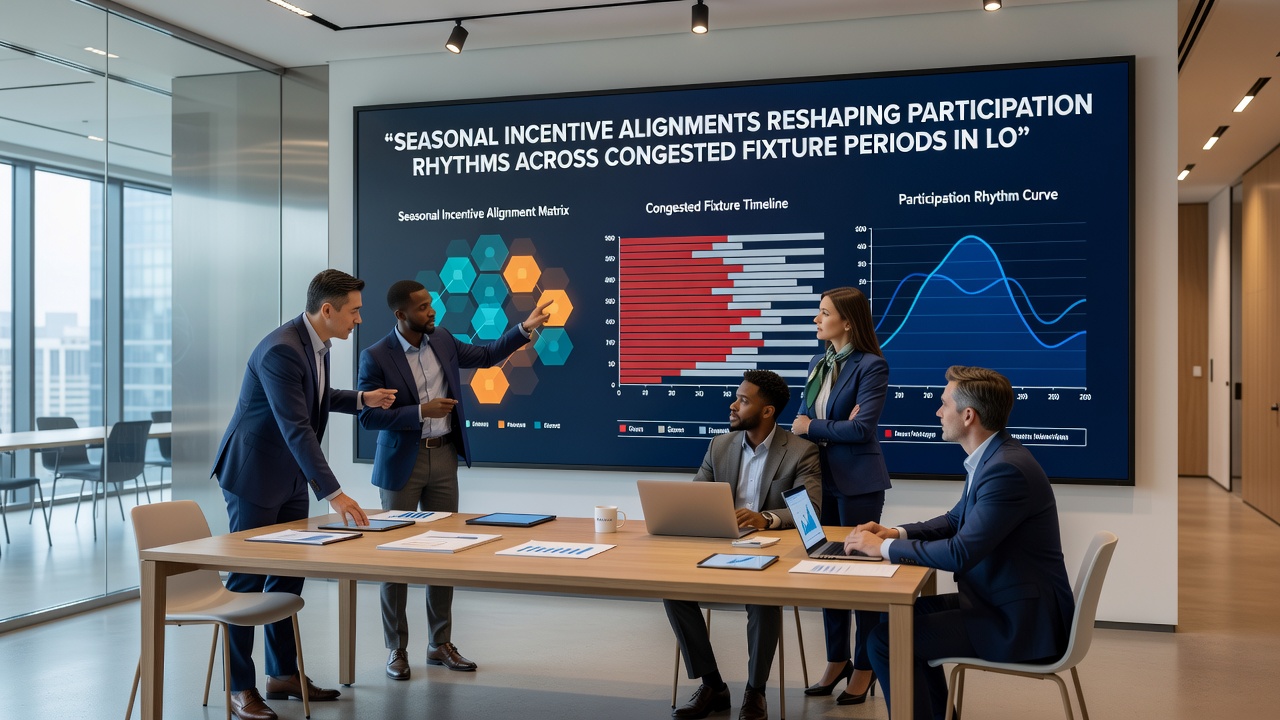 All-weather track circuits adapting participation rhythms through seasonal incentive programs